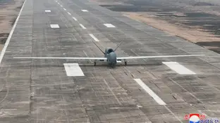 Un dron equipado con tecnología de inteligencia artificial Un dron equipado con tecnología de inteligencia artificial
