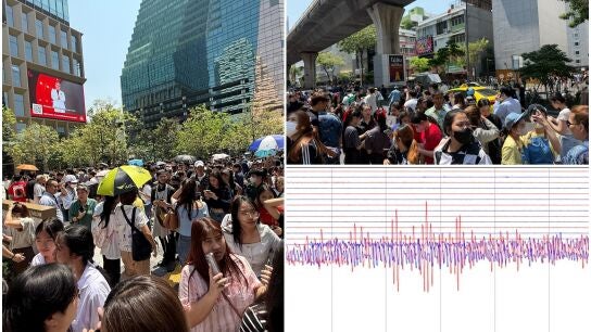 Im&aacute;genes impactantes de la tragedia tras el terremoto en Birmania y Tailandia