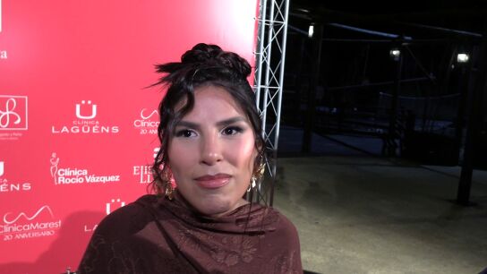 Isa Pantoja, en unos premios en Sevilla