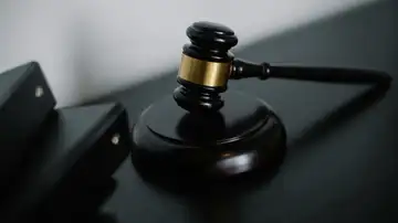 Imagen de archivo de un juicio. Imagen de archivo de un juicio.