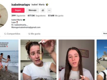 El perfil de TikTok de Isabel Mar&iacute;a