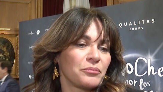 Fabiola Mart&iacute;nez en una gala ben&eacute;fica
