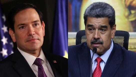 Maduro y Marco Rubio