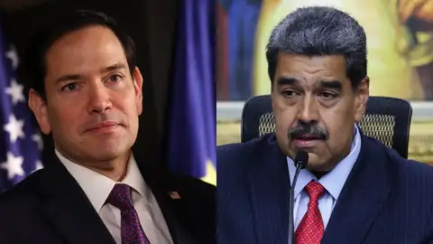 Maduro y Marco Rubio Maduro y Marco Rubio