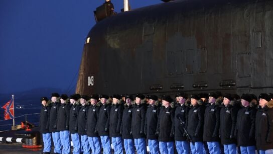 Imagen del submarino nuclear