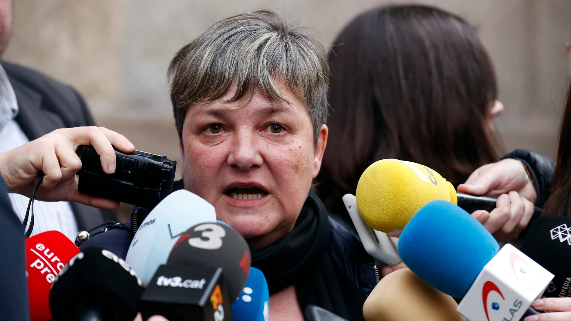 La abogada Ester García, que representa a la denunciante de Dani Alves, en una imagen de archivo La abogada Ester García, que representa a la denunciante de Dani Alves, en una imagen de archivo