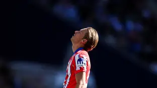 Marcos Llorente durante el Espanyol-Atlético de Madrid Marcos Llorente durante el Espanyol-Atlético de Madrid