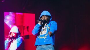 Imagen de Young Scooter en uno de sus conciertos.