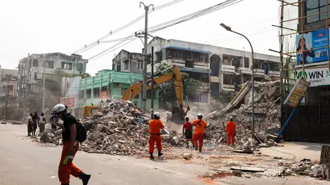 Imagen de Birmania tras el terremoto Imagen de Birmania tras el terremoto