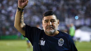 Diego Armando Maradona en 2020