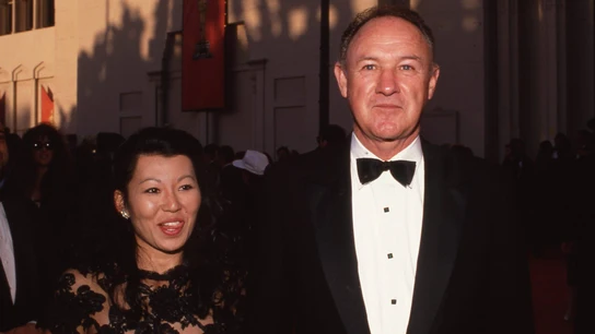 Betsy Arakawa y Gene Hackman en 1989 Betsy Arakawa y Gene Hackman en 1989