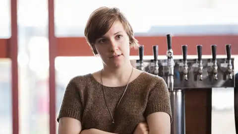 Lena Dunham en Girls Lena Dunham en Girls