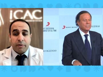 Traumat&oacute;logo, sobre Julio Iglesias