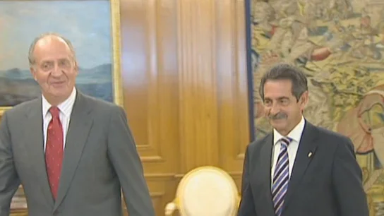 El rey Juan Carlos y Revilla El rey Juan Carlos y Revilla