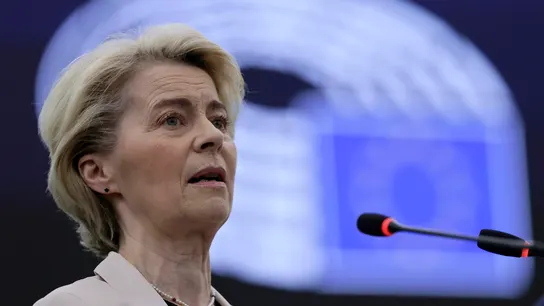 La presidenta de la Comisión Europea, Ursula von der Leyen La presidenta de la Comisión Europea, Ursula von der Leyen