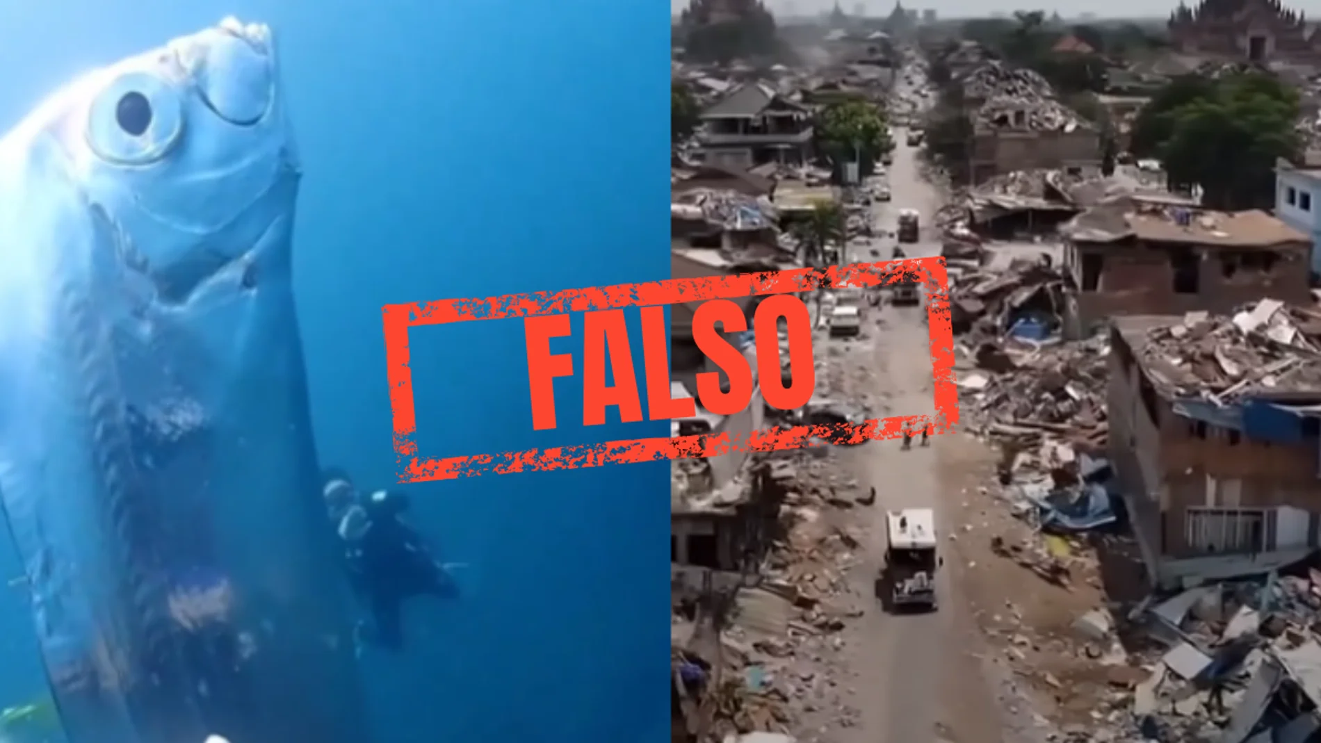 Imágenes generadas con Inteligencia Artificial o vídeos sacados de contexto: desinformación tras el terremoto de Myanmar Imágenes generadas con Inteligencia Artificial o vídeos sacados de contexto: desinformación tras el terremoto de Myanmar