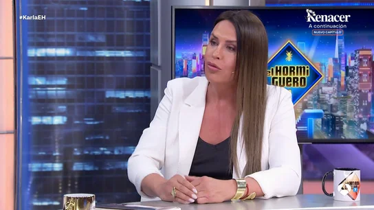 Karla Sofía Gascón en 'El Hormiguero' Karla Sofía Gascón en 'El Hormiguero'