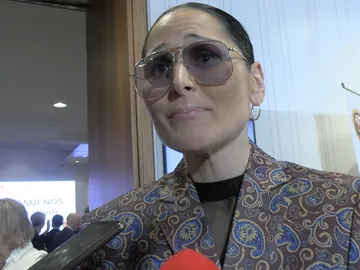 Rosa López en los Premios ESI Rosa López en los Premios ESI