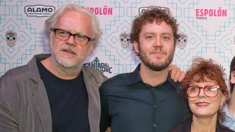 Jack con sus padres Tim Robbins y Susan Sarandon Jack con sus padres Tim Robbins y Susan Sarandon