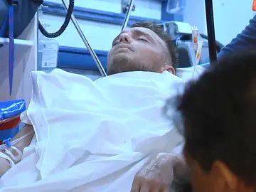 Jasper Cillessen a su llegada al hospital de Vigo Jasper Cillessen a su llegada al hospital de Vigo