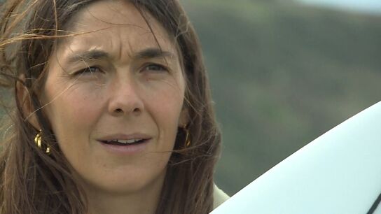 La surfista Garazi S&aacute;nchez