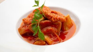 Receta de callos con morros en salsa vizcaína, de Arguiñano: 