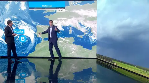 César Gonzalo, borrasca 'Nuria' César Gonzalo, borrasca 'Nuria'