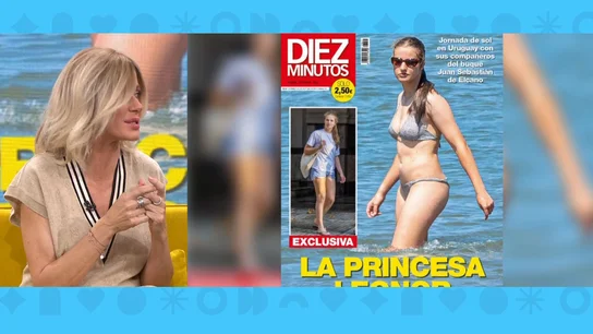 Leonor, portada de revista. Leonor, portada de revista.