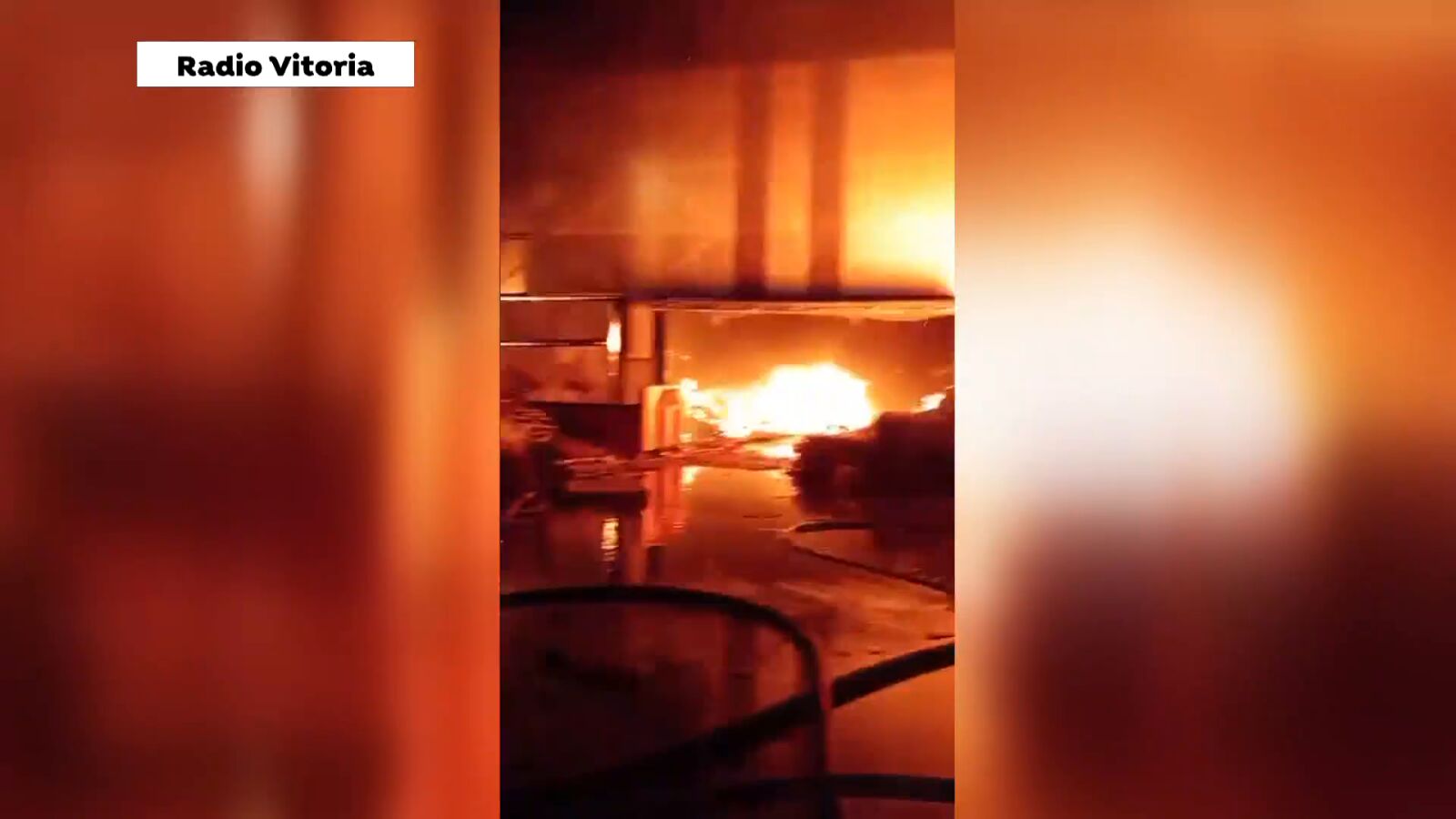 El incendio de la planta de reciclaje de Vitoria se produjo por combustión espontánea