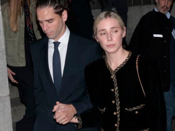 Lul&uacute; Figueroa, acompa&ntilde;ada de su marido Adri&aacute;n Saavedra