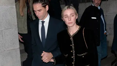 Lulú Figueroa, acompañada de su marido Adrián Saavedra Lulú Figueroa, acompañada de su marido Adrián Saavedra