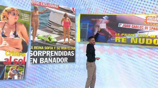 Fotos en ba&ntilde;ador de la realeza