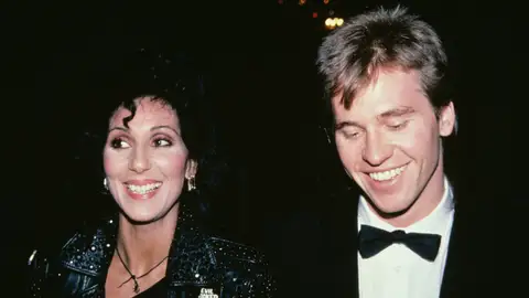 Cher y Val Kilmer en 1982 Cher y Val Kilmer en 1982