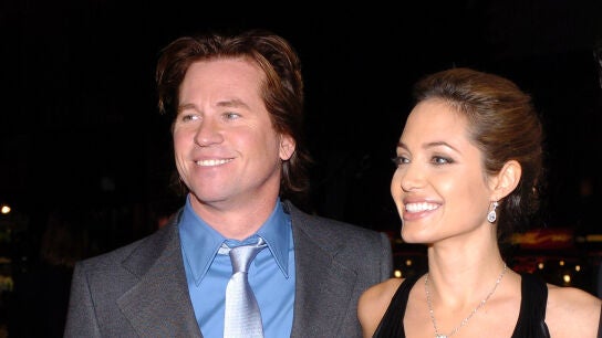 Val Kilmer y Angelina Jolie