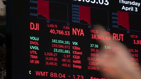 La bolsa de Wall Street