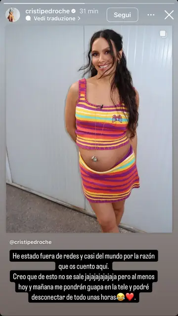 Cristina Pedroche explica el motivo de su desaparición de redes Cristina Pedroche explica el motivo de su desaparición de redes