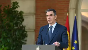 Pedro Sánchez comparece en La Moncloa