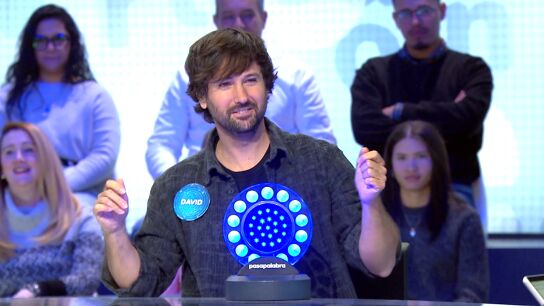 David Otero propone un &lsquo;Dirty dancing&rsquo; a Judit Masc&oacute; en Pasapalabra