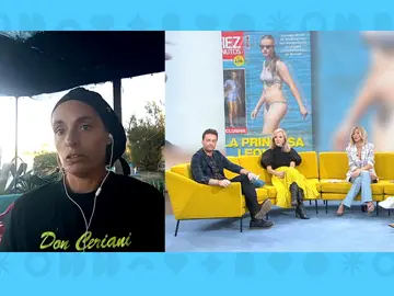 Chiringuito y playa de la foto de Leonor Chiringuito y playa de la foto de Leonor