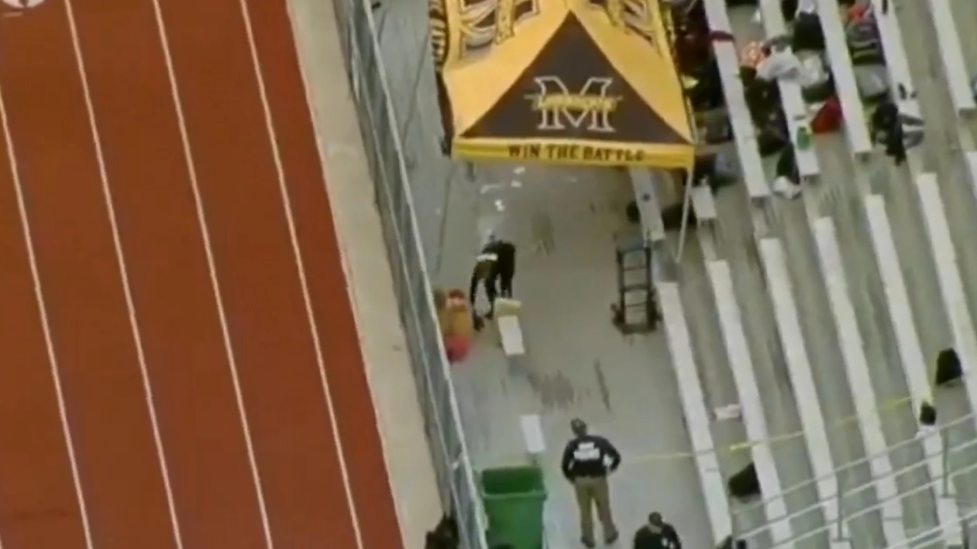 El Estadio Kuykendall, el lugar del asesinato de Austin Metcalf El Estadio Kuykendall, el lugar del asesinato de Austin Metcalf