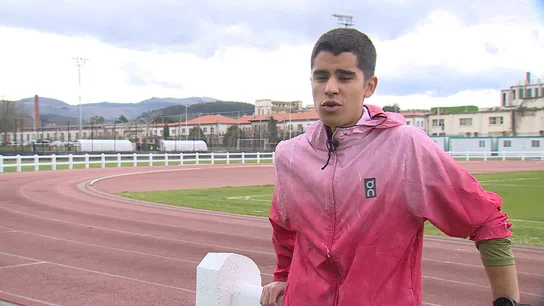 Mohamed Attaoui, subcampeón de Europa de 800 metros Mohamed Attaoui, subcampeón de Europa de 800 metros