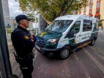 Furgón de la Guardia Civil
