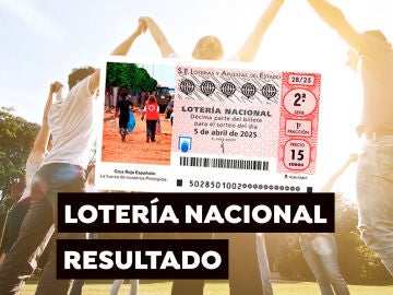 Sorteo Extraordinario de la Lotería Nacional de la Cruz Roja hoy sábado 5 de abril: Comprobar décimo del sorteo, en directo