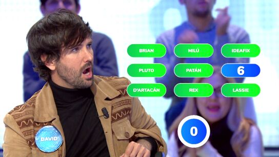 “Te lo juro por Snoopy”: David Otero roza la gesta en el ¿Dónde Están?