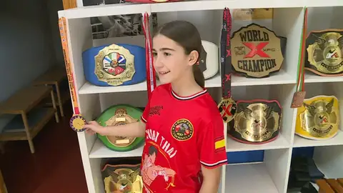 María Martín, la princesa del Muay Thai mundial María Martín, la princesa del Muay Thai mundial