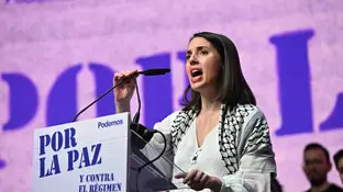 La eurodiputada de Podemos Irene Montero La eurodiputada de Podemos Irene Montero