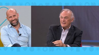 El emotivo momento entre Pedro Piqueras y Gonzalo Miró recordando a su madre: 
