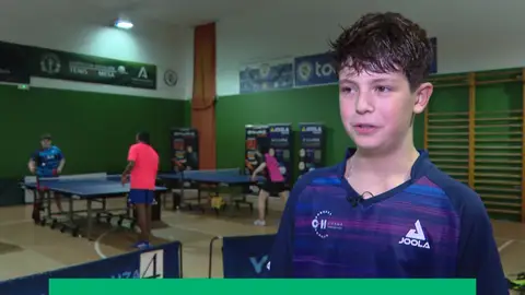 Javier Galán, la gran promesa del tenis de mesa en España Javier Galán, la gran promesa del tenis de mesa en España