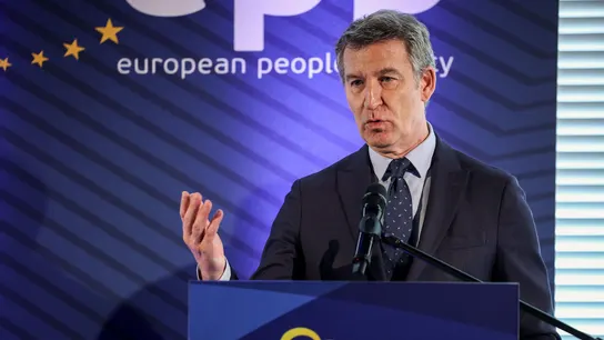 El presidente del Partido Popular, Alberto Núñez Feijóo El presidente del Partido Popular, Alberto Núñez Feijóo
