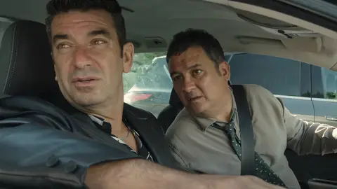 Arturo Valls y Secun de la Rosa en Un funeral de locos Arturo Valls y Secun de la Rosa en Un funeral de locos